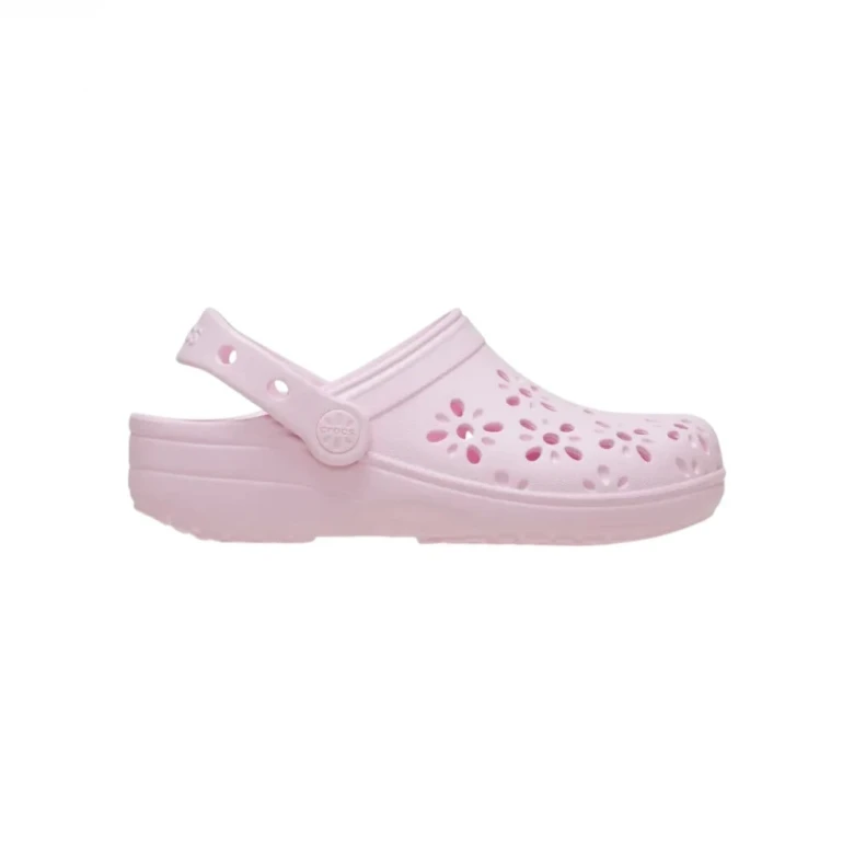 Кроксы Crocs Classic Floral Cut Out Clog