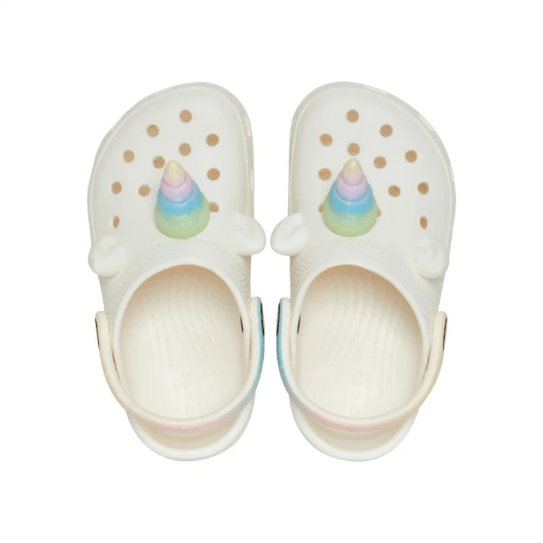 Кроксы Crocs Classic IAM Rainbow Unicorn 2