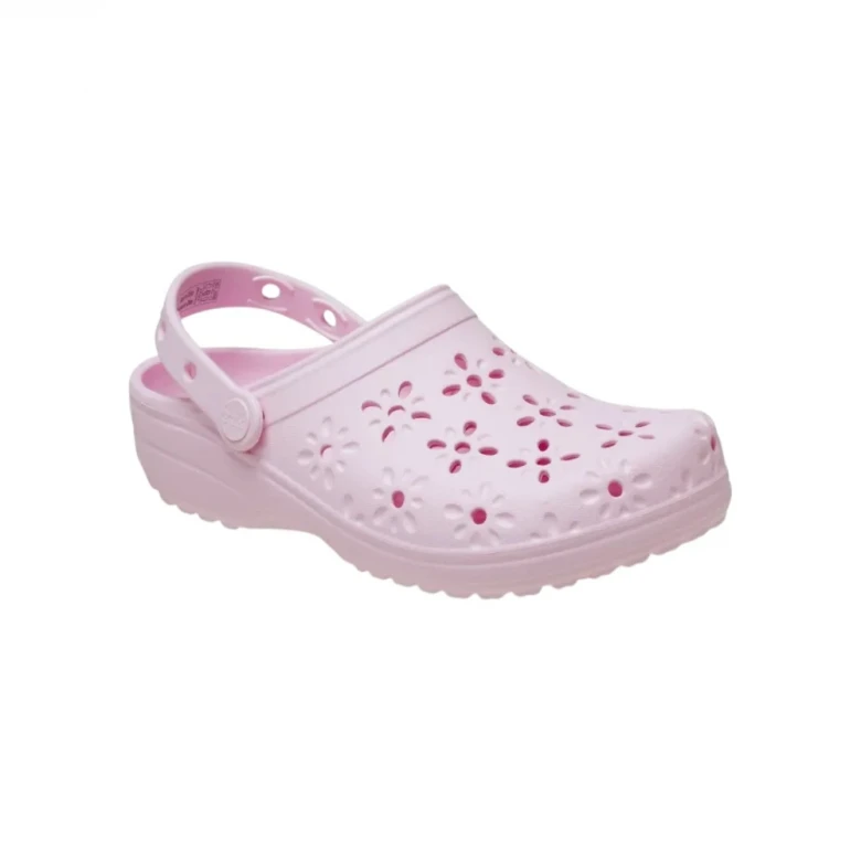 Classic Floral Cut Out Clog 1