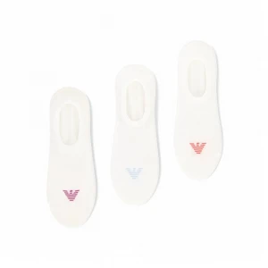 Носки EA7 Emporio Armani 3-Pack Footie Socks