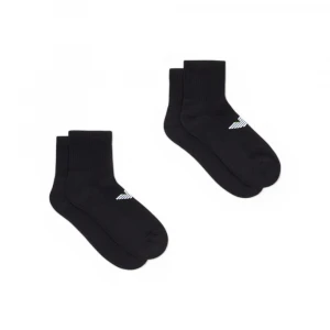Носки EA7 Emporio Armani Two-Pack Of Terrycloth Socks With Eagle Logo
