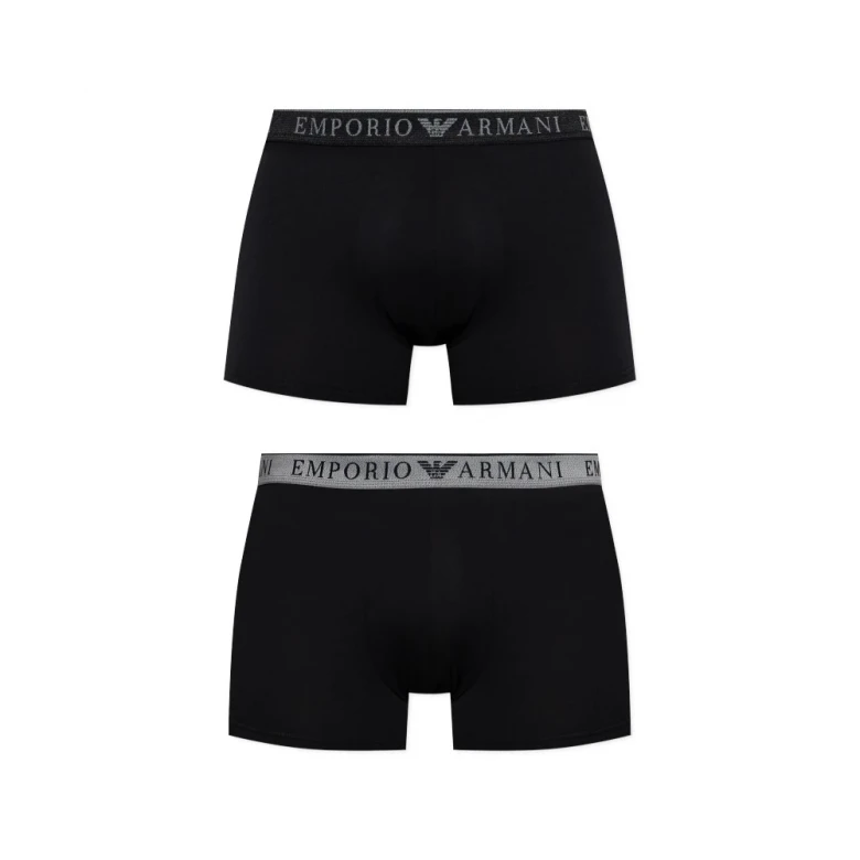 Schwarz Doppelpack Boxershort