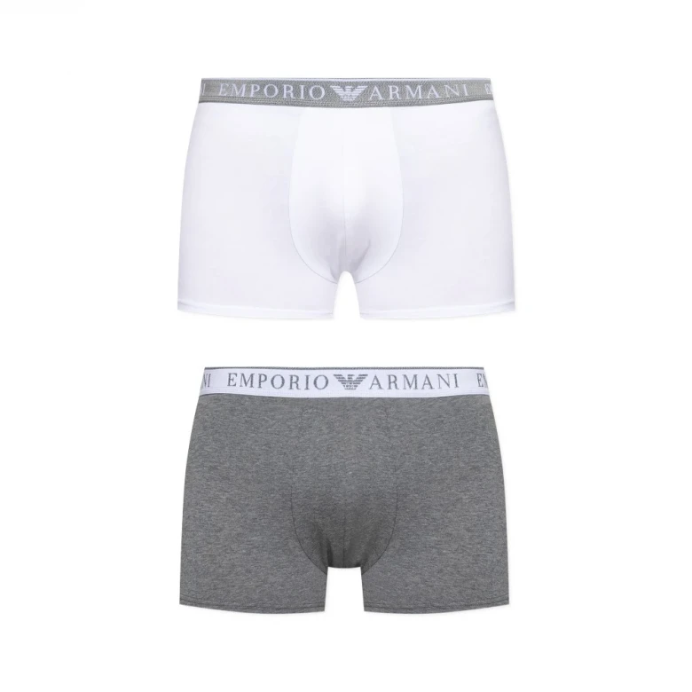 Трусы EA7 Emporio Armani Schwarz Doppelpack Boxershort