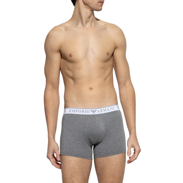 Трусы EA7 Emporio Armani Schwarz Doppelpack Boxershort 1