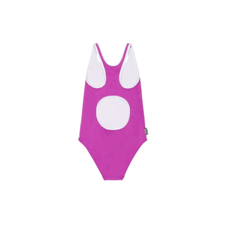 One-Piece Swimsuit With Oversized Logo 1