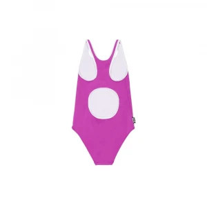 One-Piece Swimsuit With Oversized Logo 1