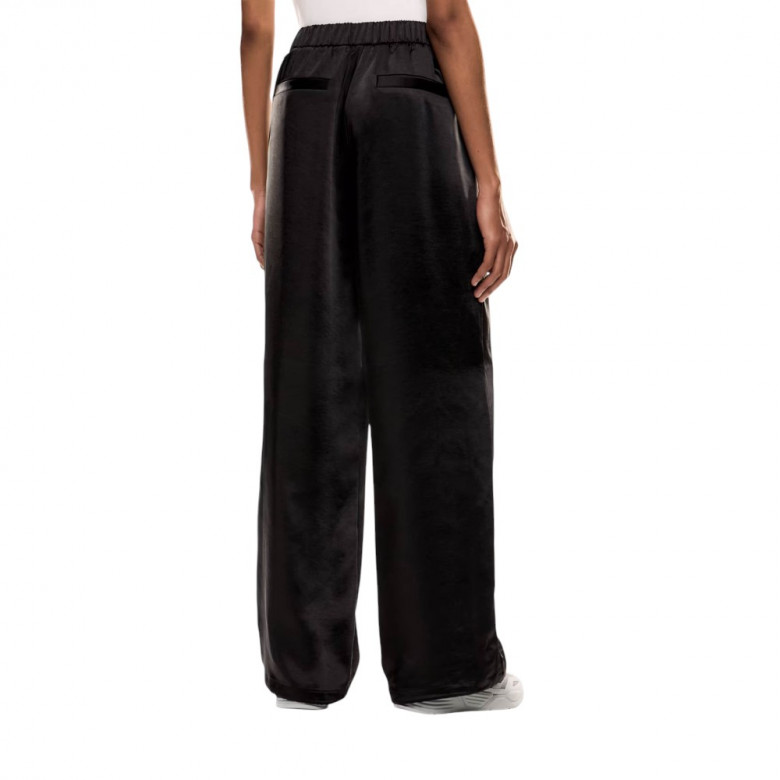 Брюки EA7 Emporio Armani Precious Satin-Effect Fabric Trousers 1