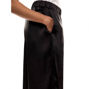 Брюки EA7 Emporio Armani Precious Satin-Effect Fabric Trousers 2