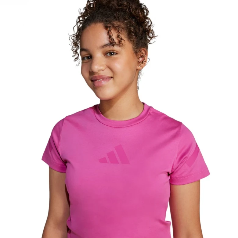 Футболка Adidas Z.N.E. Fitted Crop Tee Kids 2