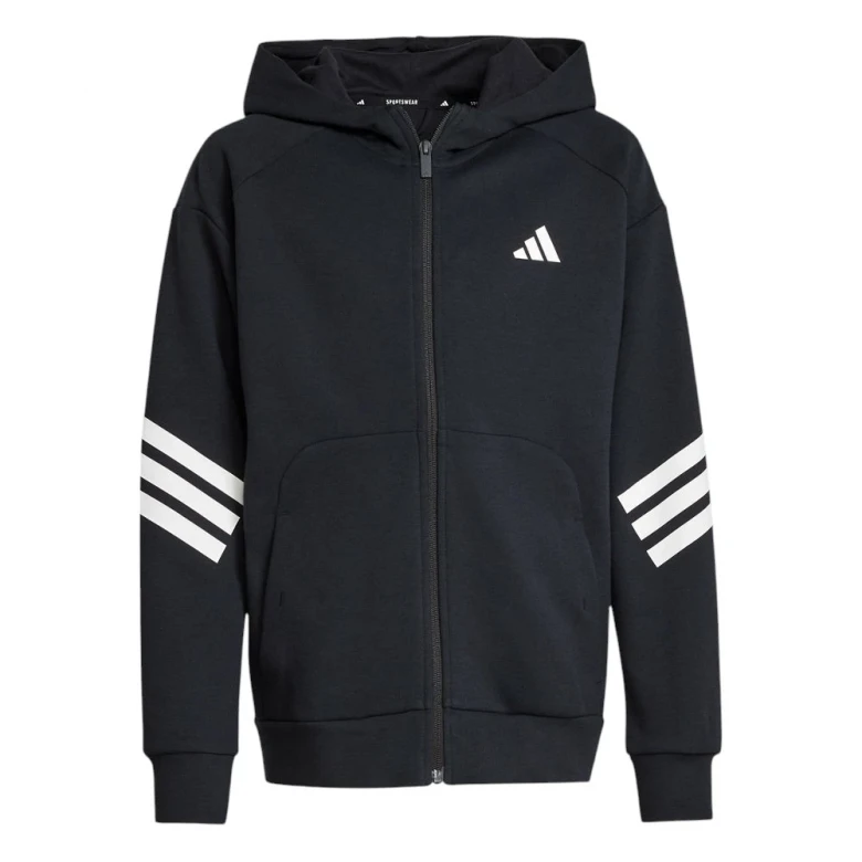 Толстовка Adidas Future Icons 3-Stripes Full-Zip Hooded Track Jacket Kids 4