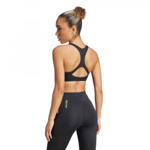 Топ Adidas Powerreact Train Medium-Support 3-Stripes Bra 0