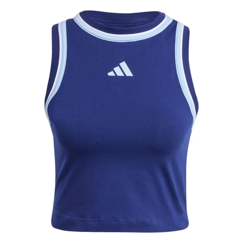 Топ Adidas Essentials Color-Pop Cotton Crop Tank Top 4
