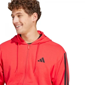 Толстовка Adidas Essentials 3-Stripes French Terry Full-Zip Hoodie 2