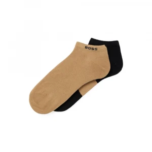 Носки Boss Two-Pack of Ankle-Length Socks with Logo Details
