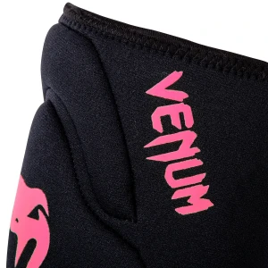 защита venum kontact gel knee pad - black/black 3