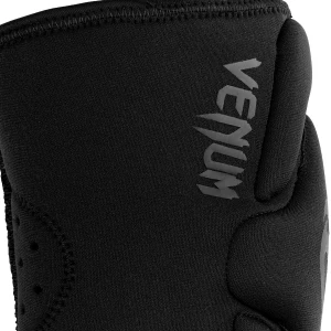 защита venum kontact gel knee pad - black/black 2