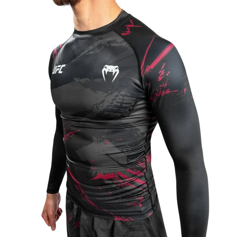 Футболка Venum | Ufc Fight Week 2.0 Rashguards Long Sleeves - Sand 1