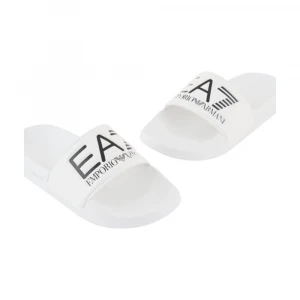 Шлепки EA7 Emporio Armanii Sliders With Oversized Logo 1