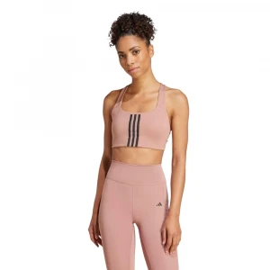 Топ Adidas Powerimpact Training Medium-Support 3-Stripes Bra