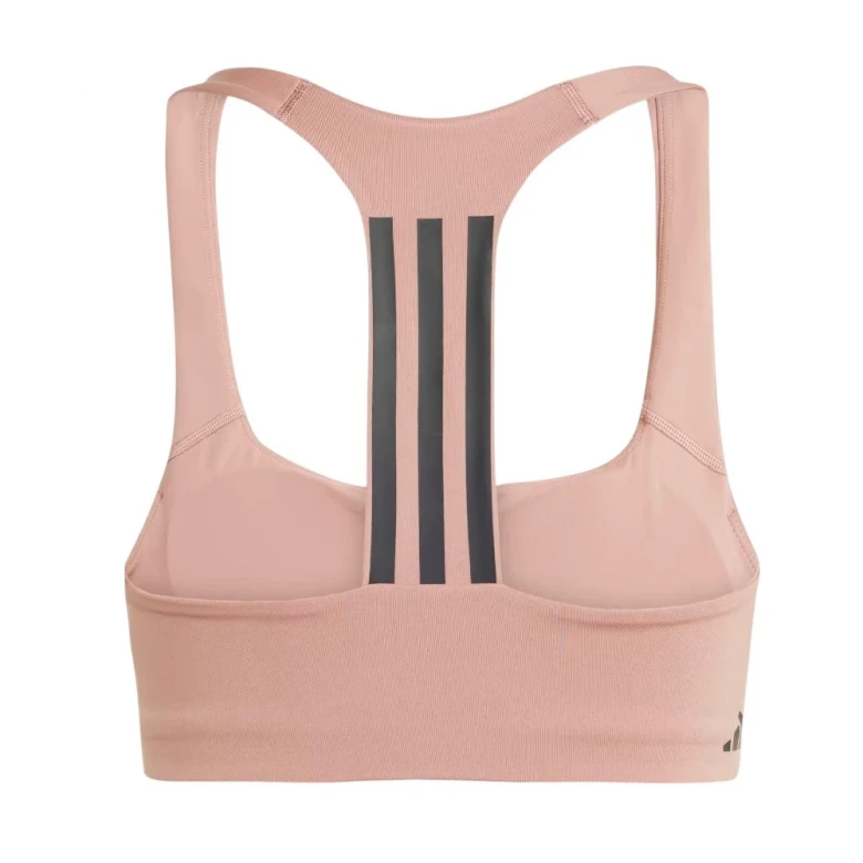 Топ Adidas Powerimpact Training Medium-Support 3-Stripes Bra 4