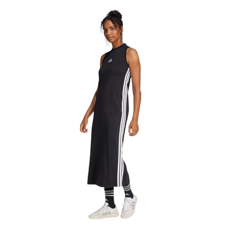 Платье Adidas Essentials 3-Stripes Long Racerback Dress