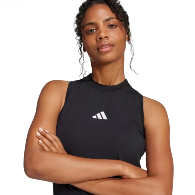 Платье Adidas Essentials 3-Stripes Long Racerback Dress 5