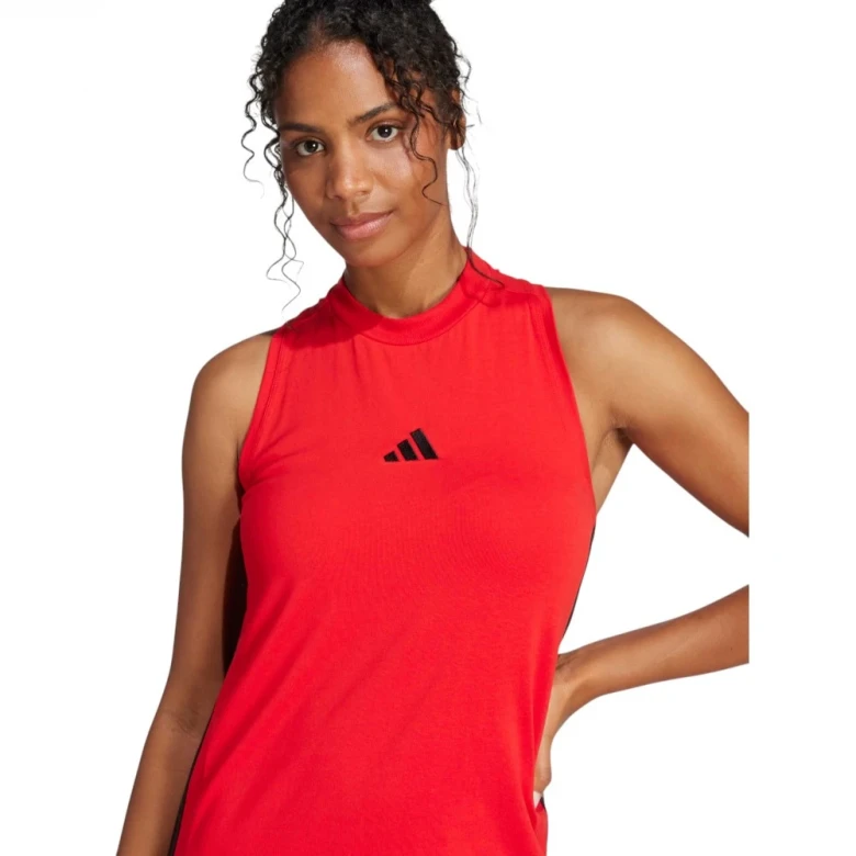 Платье Adidas Essentials 3-Stripes Long Racerback Dress 2