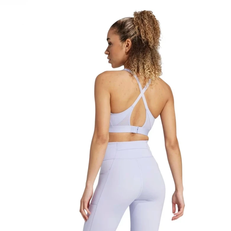 Топ Adidas TLRD Impact Luxe High Support Zip Bra 1
