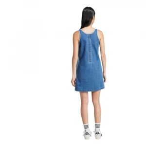 Платье Adidas Adicolor Denim 3-Stripes Tank Dress 1