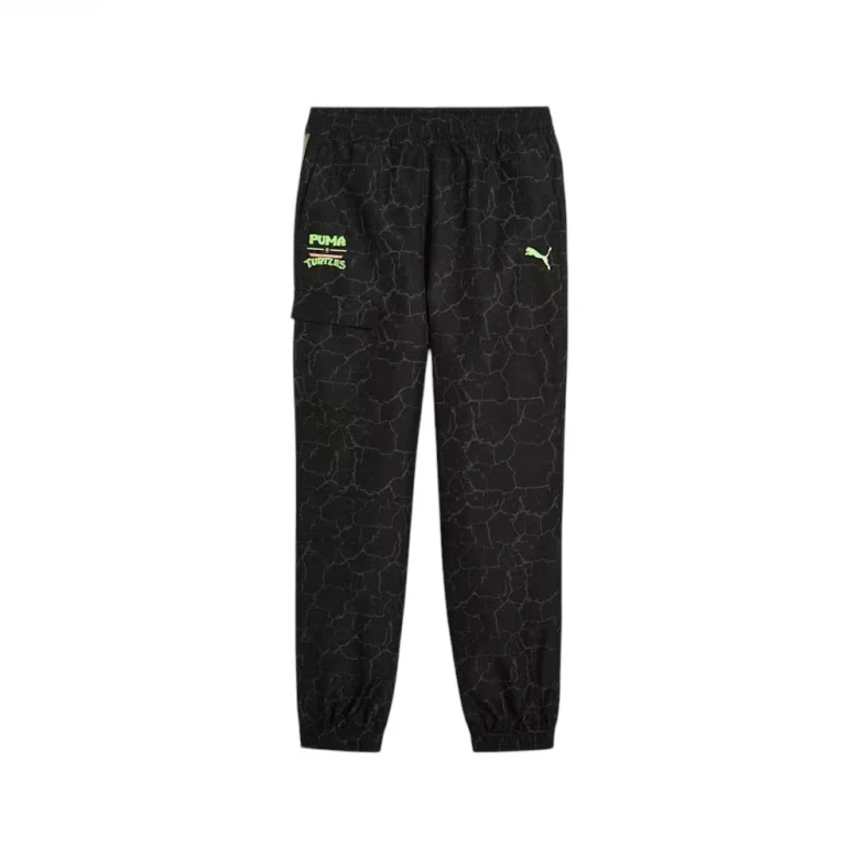 Штаны Puma X TMNT Relaxed Woven Cargo Pants Youth