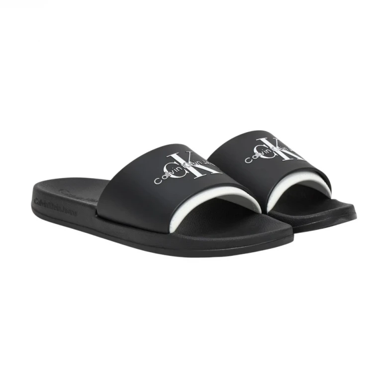 Шлепки Calvin klein Slides Monogram Bold Logo 1
