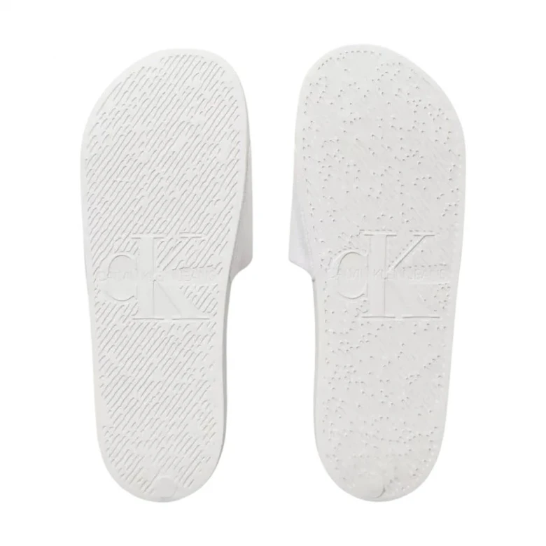 Шлепки Calvin Klein Canvas Logo Sliders 3