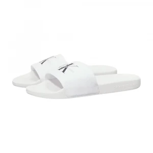Шлепки Calvin Klein Canvas Logo Sliders 1