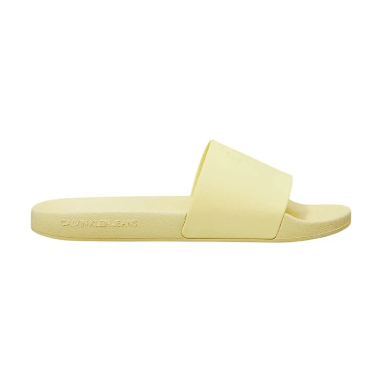 Шлепки Calvin Klein Slide Monogram Tpu