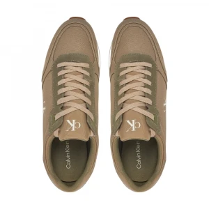 Кроссовки Calvin Klein Snīkeri Runner Sock Laceup Mg Canvas 4