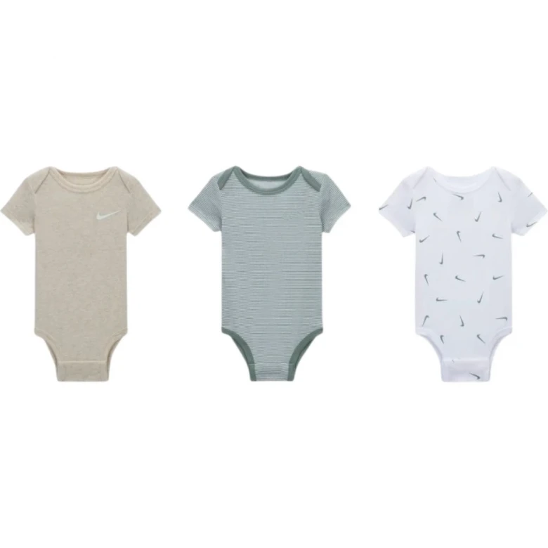 Боди Nike Baby Short Sleeve Bodysuits 3 Pack