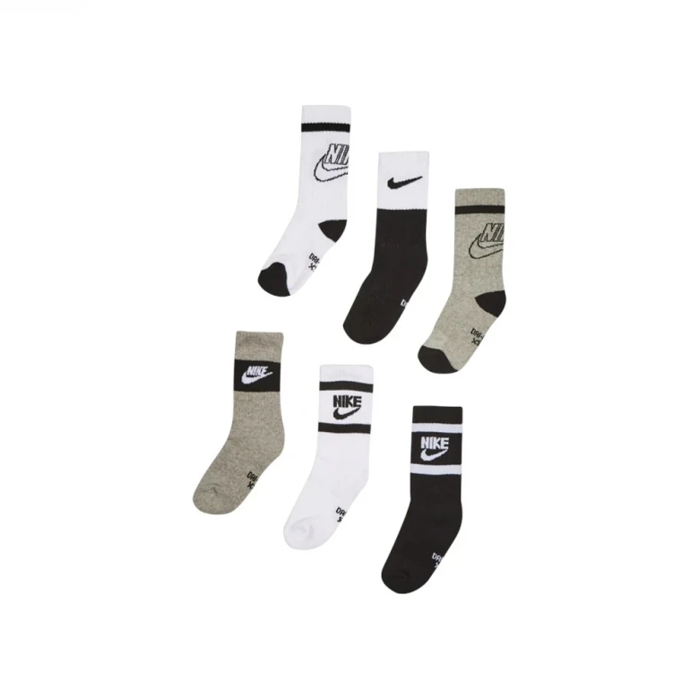 Носки Nike Kids Crew 6 Pack Unisex Socks 2