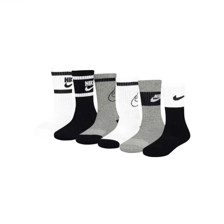 Носки Nike Kids Crew 6 Pack Unisex Socks
