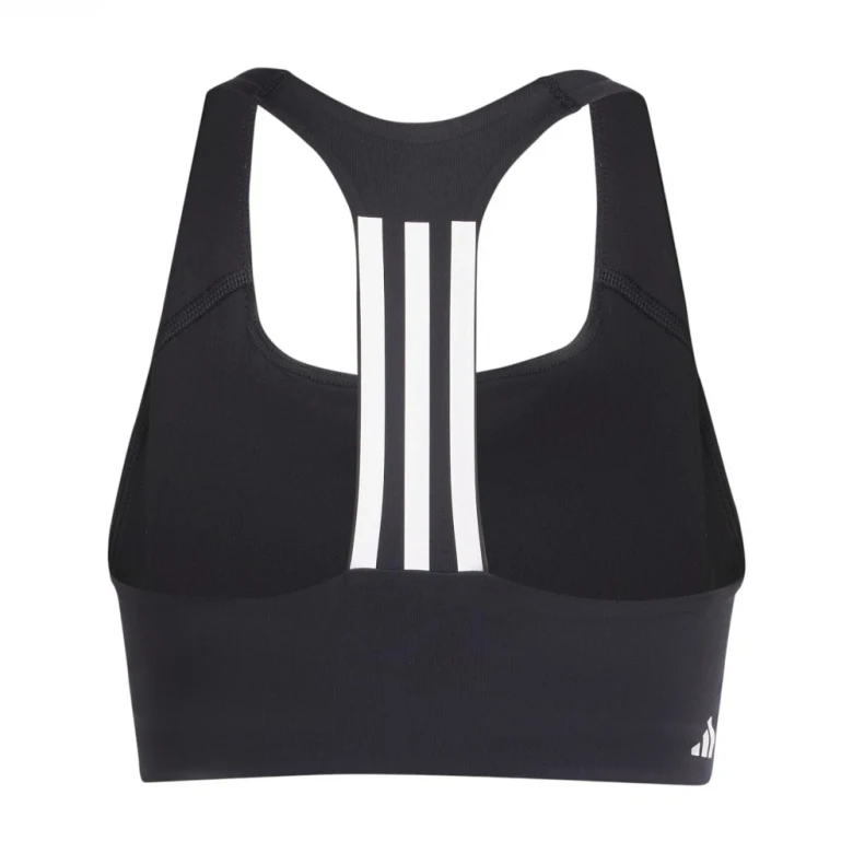Топ Adidas Powerimpact Training Medium-Support 3-Stripes Bra 6