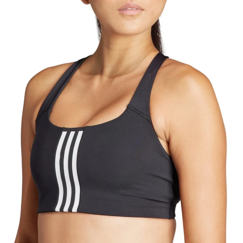 Топ Adidas Powerimpact Training Medium-Support 3-Stripes Bra 3