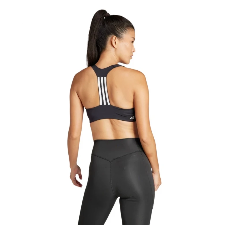 Топ Adidas Powerimpact Training Medium-Support 3-Stripes Bra 1