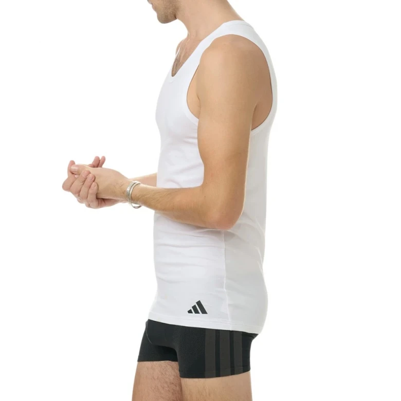 Майка Adidas Underwear Herren Unterhemd Tank Top Baumwolle Sportswear 2er Pack 4