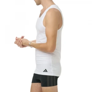 Майка Adidas Underwear Herren Unterhemd Tank Top Baumwolle Sportswear 2er Pack 4