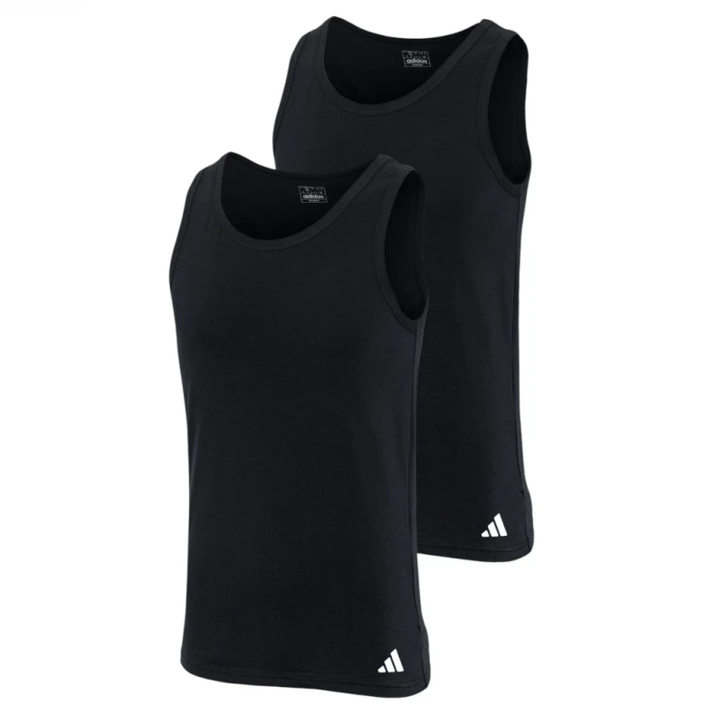 Майка Adidas Underwear Herren Unterhemd Tank Top Baumwolle Sportswear 2er Pack
