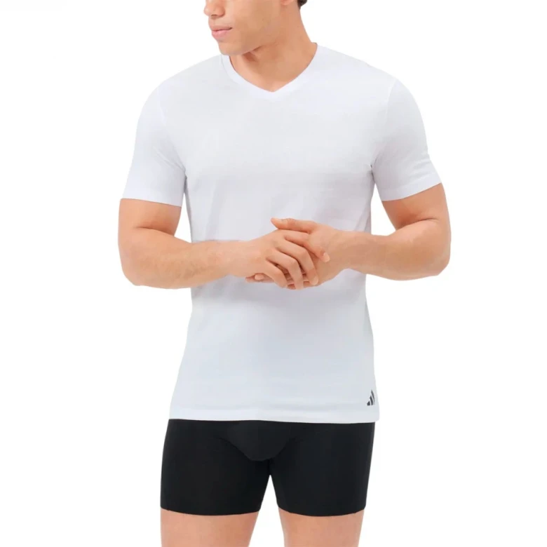 Herren T-Shirt 3er Pack V-Neck 1