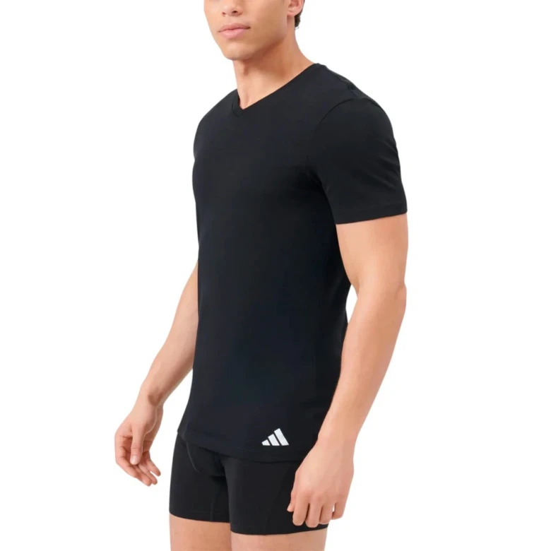 Футболка Adidas Underwear Herren T-Shirt 3er Pack V-Neck Shir 3