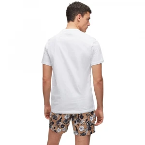 Cotton-jersey T-shirt with SPF 50+ UV protection 1