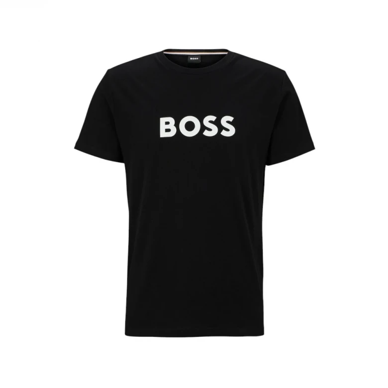 Футболка Boss Cotton-jersey T-shirt with SPF 50+ UV protection 2