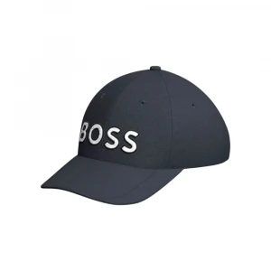 Кепка Boss Knitted-Piqué Six-Panel Cap with Embroidered Logo