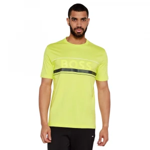 Cotton-jersey T-shirt With Stripes And Logo